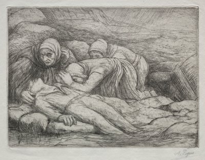 Triumph of Death: Death in a Family of Sailors. av Alphonse Legros