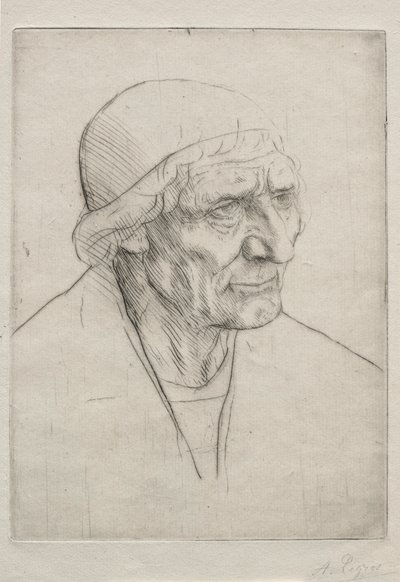 Chef för välsignelse. av Alphonse Legros