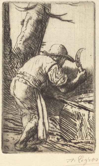 Kvistskärare Kvistskäraren. av Alphonse Legros