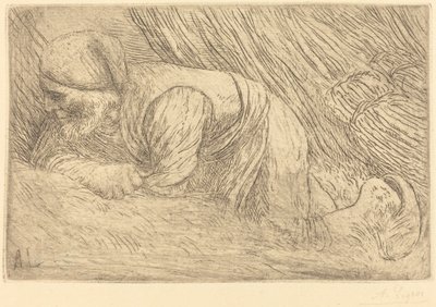 Kvistsamlaren Le fagotier. av Alphonse Legros