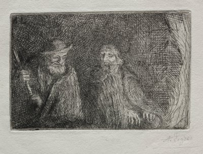 Två herdar av Alphonse Legros