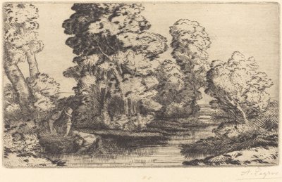 Valley i Bourgogne av Alphonse Legros
