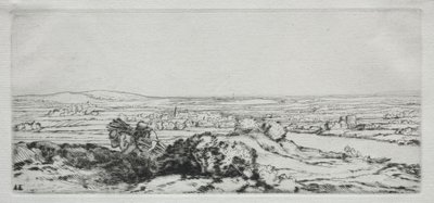 Valley of the Dunes (The Valley of the Dunes) av Alphonse Legros