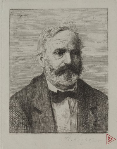 Victor Hugo av Alphonse Legros