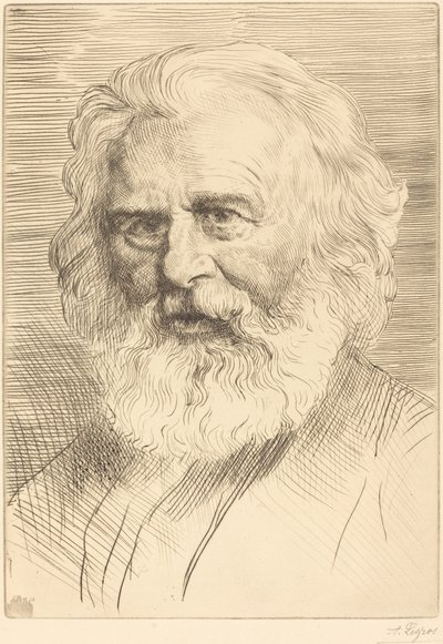 W.H. Longfellow, 1:a plattan av Alphonse Legros
