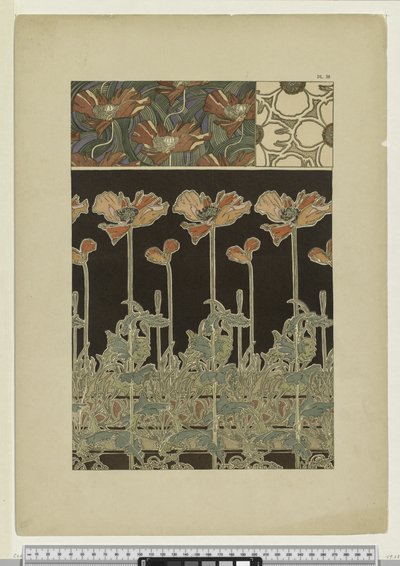 Dokumentdekorationer: Tallrik 38 av Alphonse Mucha