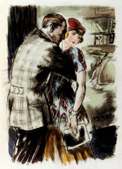 Illustration av alphonse Mucha för boken 