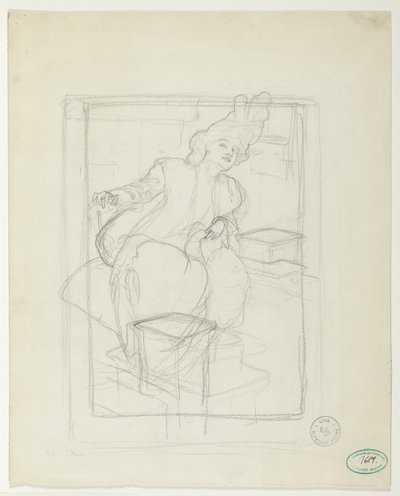 Sarah Bernhardt av Alphonse Marie Mucha