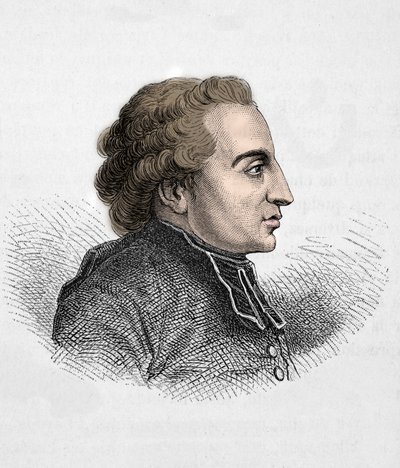 Porträtt av abbe Sieyes (Gravyr) av Alphonse Marie de Neuville