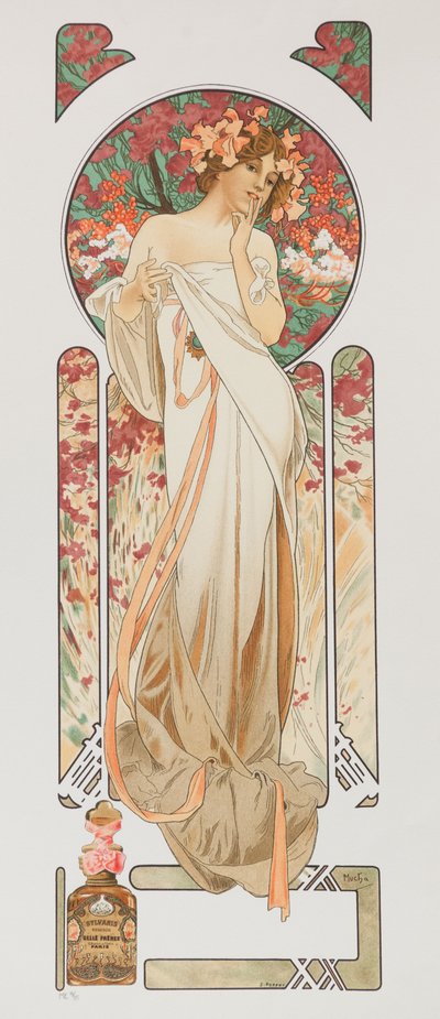 Sylvania Essence, 1899. av Alphonse Mucha