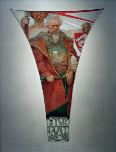 Oförlåtlighet - Jan Rohác från Dubá av Alphonse Mucha