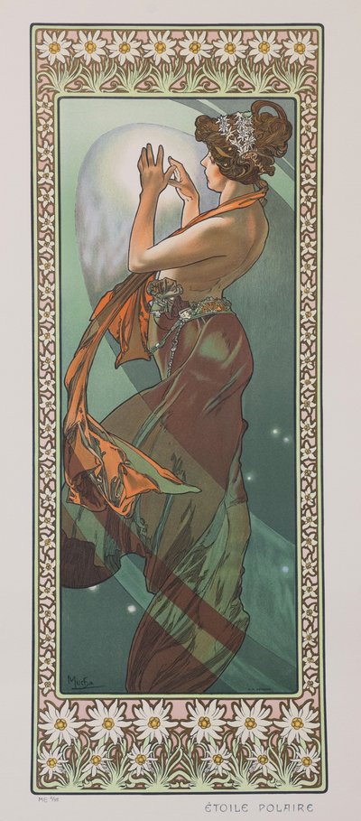 Nordstjärnan, 1902. av Alphonse Mucha