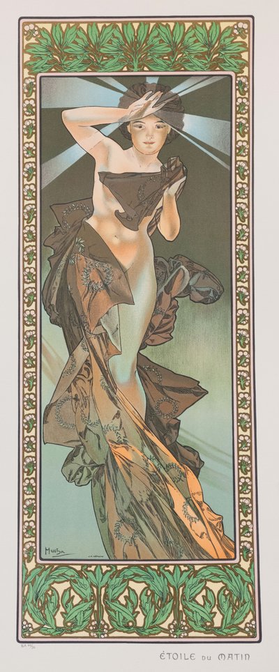 Morgonstjärna Morgonstjärnan, 1902. av Alphonse Mucha