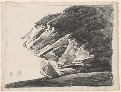 En bisarr klippformation av Alphonse Nicolas Michel Mandevare
