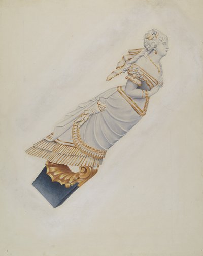 Galjonsfigur: "Belle of Bath" av Alton K. Skillin