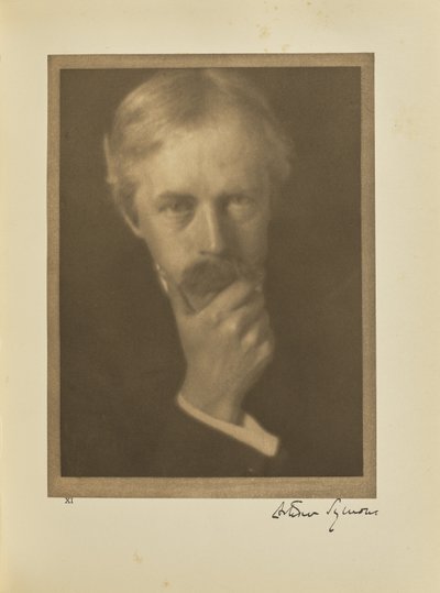 Arthur Symons av Alvin Langdon Coburn