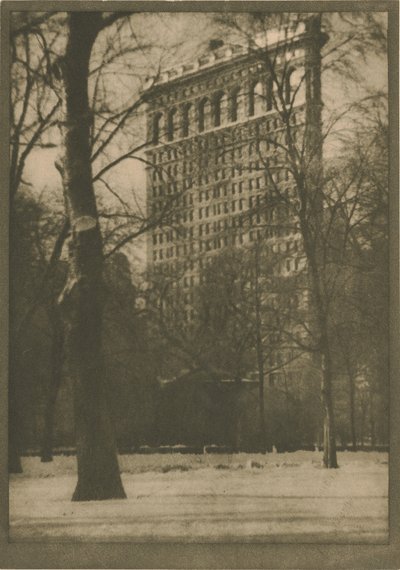 [The Flat Iron Building, New York City] av Alvin Langdon Coburn