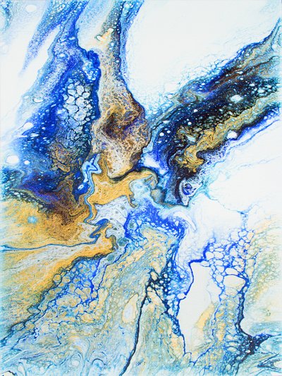 Guldblå ström av Alyson Storms