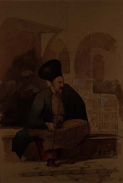 En armenisk köpman av Amadeo Preziosi