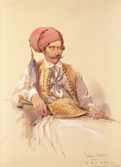 Constantinos Sisopulos, 1852 av Amadeo Preziosi