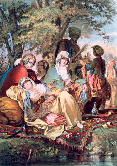 Harim, 1857 av Amadeo Preziosi