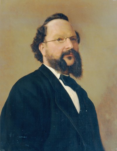 Målaren Peter Johann Nepomuk Geiger av Amadeus Szekulics