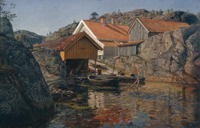 Mellan stenar, Mol, Nye-Hellesund av Amaldus Nielsen