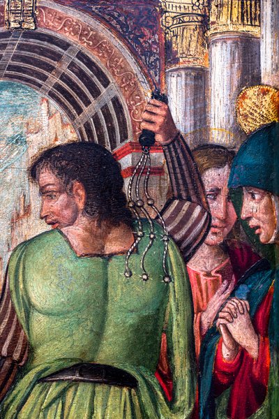 Kristi flagellation av Ambrogio da Fossano (c.1460-1523) (circle of)