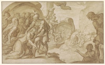 Trachin i Chariclea av Ambroise Dubois