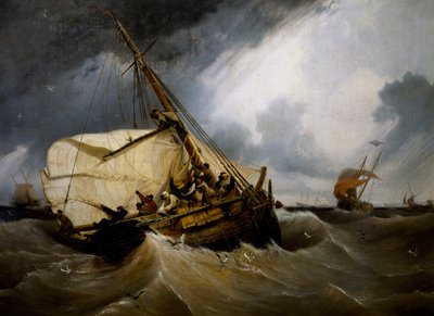 Torskfiske av Ambroise Louis Garneray