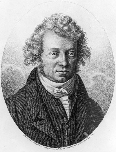 André Marie Ampère av Ambroise Tardieu