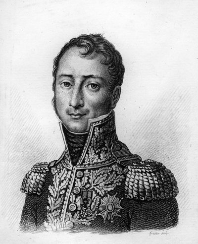 Auguste Jean Gabriel CAULAINCOURT (1777-1812) - i "Porträtt av franska generaler efter fransmännens segrar och erövringar"". Graverad av Ambroise Tardieu 1818. Stella Collection. av Ambroise Tardieu