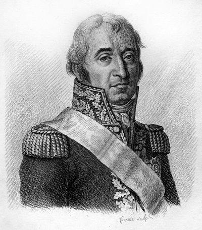 François CHASSELOUP LAUBAT (1754-1833) - i "Porträtt av franska generaler efter fransmännens segrar och erövringar"". Graverad av Ambroise Tardieu 1818. Stella Collection. av Ambroise Tardieu