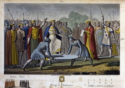 Hugues Capet (v. 941 - 996) valdes till kung av Frankrike (år 987), med enhälligt samtycke (till stor del tack vare Gerbert d