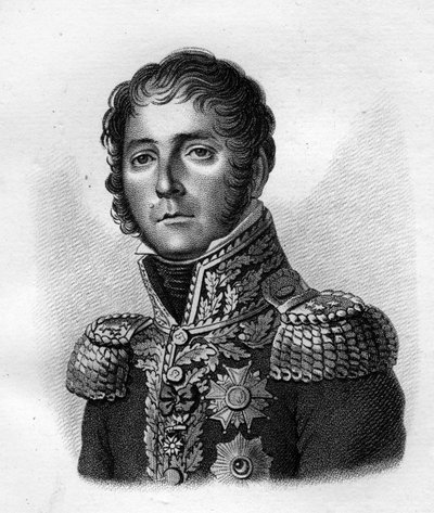 Marskalk Sebastiani de la Porta (1772-1851).i "" Porträtt av de franska generalerna efter fransmännens segrar och erövringar"". Graverad av Ambroise Tardieu 1818. Stella Collection. av Ambroise Tardieu