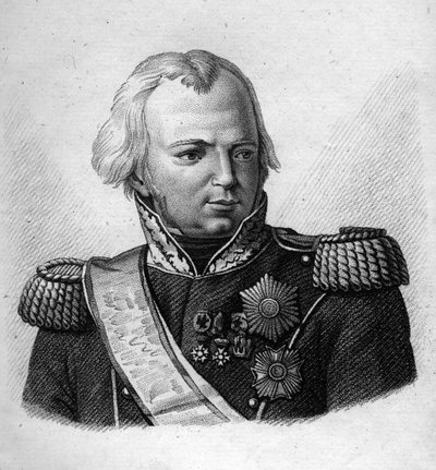 Porträtt av Jean Ambroise Baston de Lariboisière av Ambroise Tardieu