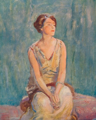 Ett porträtt, c1922, c1932 av Ambrose McEvoy