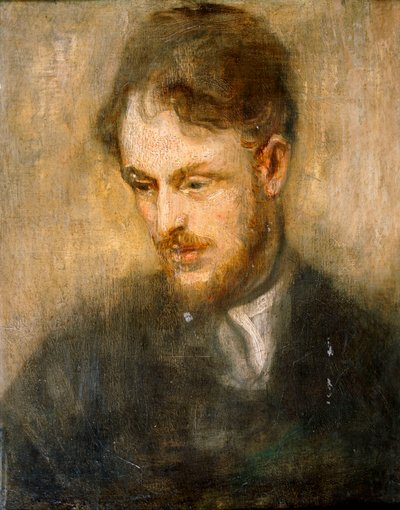 Porträtt av Augustus John av Ambrose McEvoy