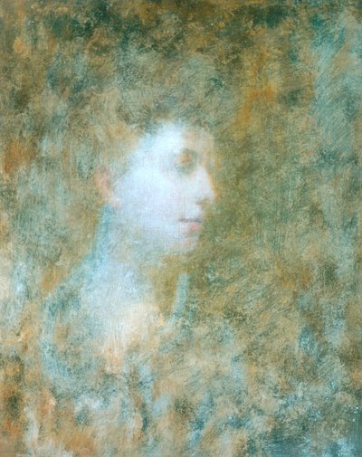 Skiss till porträttet av Viscountess Chilston av Ambrose McEvoy