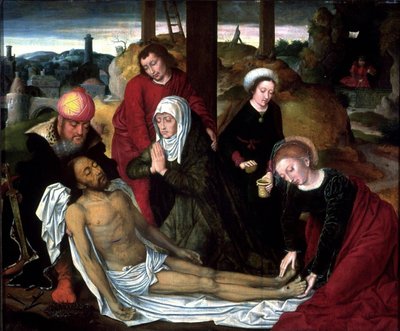 Klagovisan över den döde Kristus av Ambrosius Benson