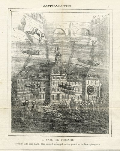 Illustration av Cham (1819-1879) i Le Charivari av Amédée de Noé