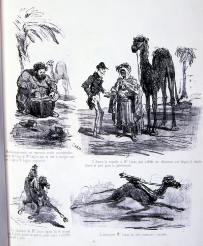 illustration för Konsten att göda och gå ner i vikt av Amédée de Noé