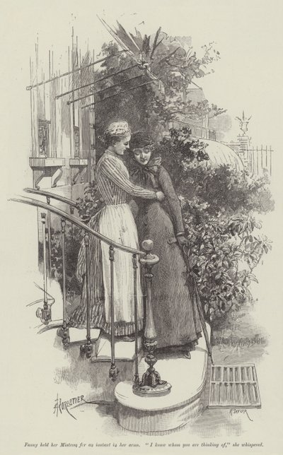 Blind Love, av Wilkie Collins av Amedee Forestier