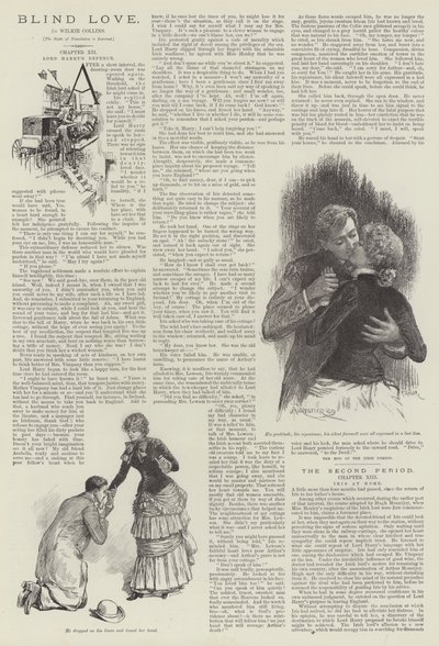 Blind Love, av Wilkie Collins av Amedee Forestier
