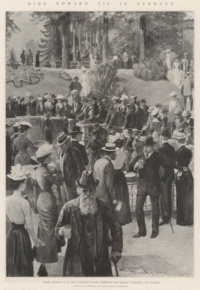 kung Edward VII i Tyskland av Amedee Forestier