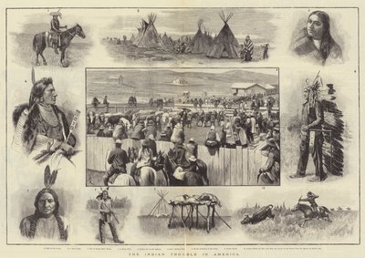 Indianproblemet i Amerika av Amedee Forestier