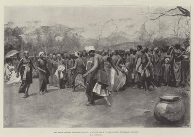 Lagos-Dahomey Frontier Question, en infödd dans i det omtvistade inlandet av Amedee Forestier