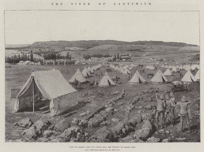 Belägringen av Ladysmith litho av Amedee Forestier
