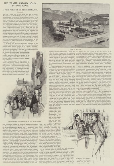 The Tramp Abroad Again, av Mark Twain av Amedee Forestier