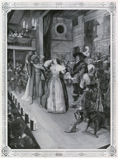 Kvinnor dyker upp på scenen för första gången: Othello, som producerades i december 1660 av Amedee Forestier